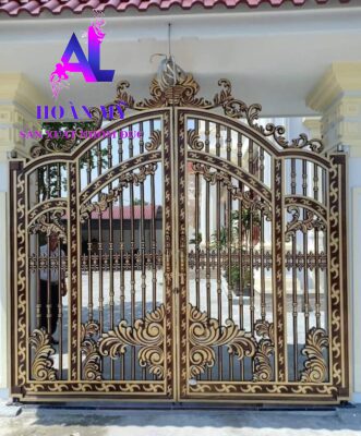cổng nhôm đúc; cong nhom duc