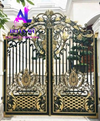 cổng nhôm đúc; cong nhom duc