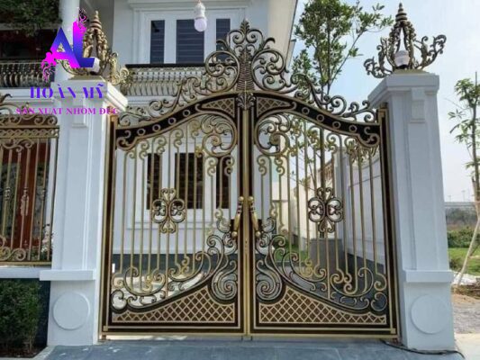 cổng nhôm đúc; cong nhom duc