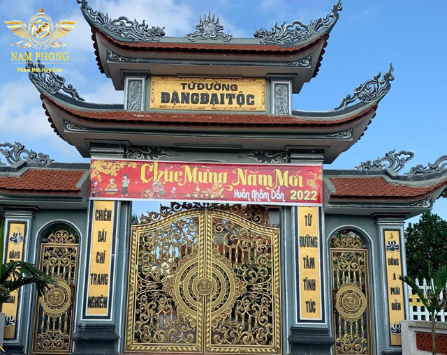 mẫu cổng chùa, cổng đình đền chùa, cổng miếu đẹp nhất
