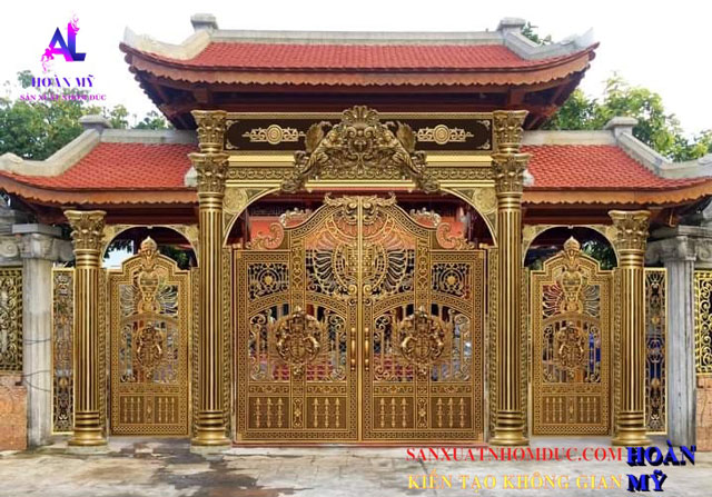 mẫu cổng chùa, từ đường, đình, đền, miếu, nhà thờ họ đẹp nhất