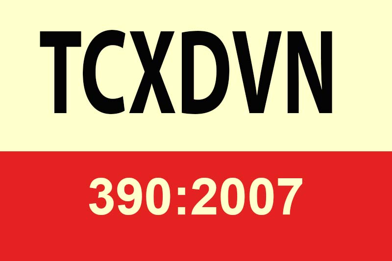 TCXDVN 390:2007 (Bản Word, PDF full đầy đủ)