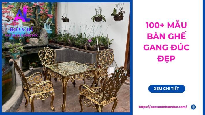100+ Mẫu Bàn Ghế Gang Đúc Đẹp Cho Không Gian Sống Hoàn Hảo 2 100+ Mẫu Bàn Ghế Gang Đúc Đẹp