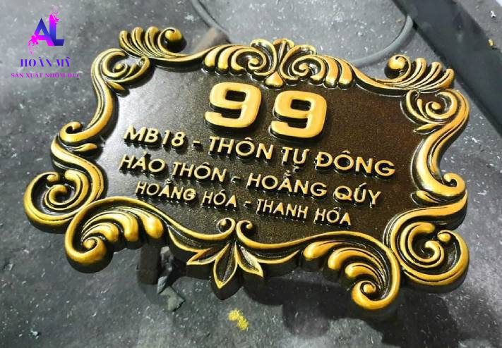 Địa Chỉ Làm Biển Số Nhà Nhôm Đúc Tại Quận 2 Cao Cấp 16 biển số nhà nhôm đúc; bảng số nhà nhôm đúc