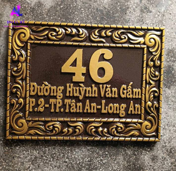 Địa Chỉ Làm Biển Số Nhà Nhôm Đúc Tại Quận 2 Cao Cấp 18 biển số nhà nhôm đúc; bảng số nhà nhôm đúc