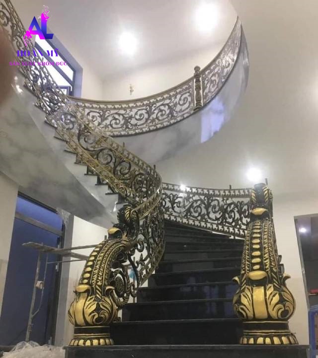 Hướng Dẫn Cách Chọn Mẫu Cầu Thang Nhôm Đúc đẹp Phù Hợp