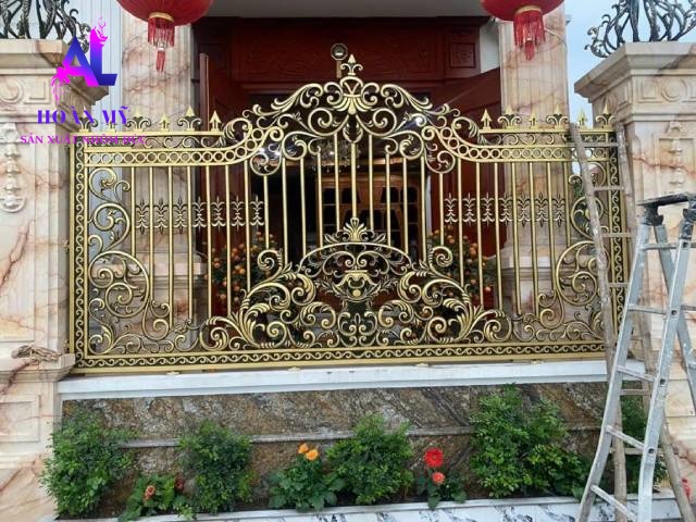 Tư vấn chọn màu sắc hàng rào nhôm đúc phù hợp với phong thủy 5 Bảo trì và vệ sinh tường rào nhôm đúc