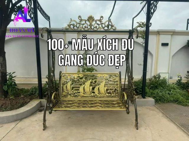 100+ Mẫu xích đu gang đúc đẹp
